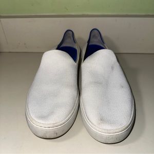 Rothy's Women's White Casual Slip On Loafers / Shoes  Size 9 Washable
